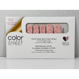 Color Street Pink Warrior Nail Strips • Breast Cancer Awareness Limited Edition